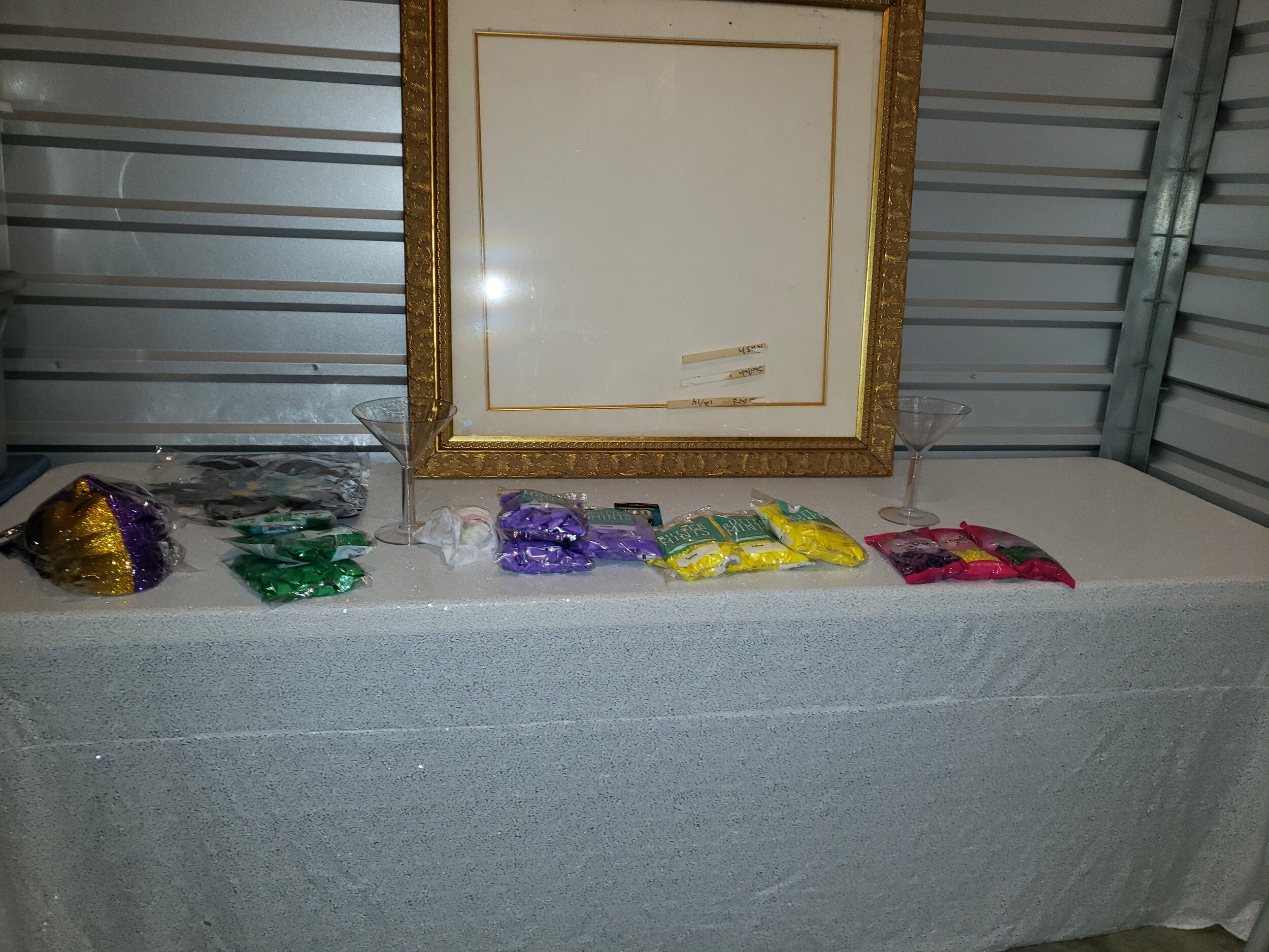 Large Ornate Gold Frame