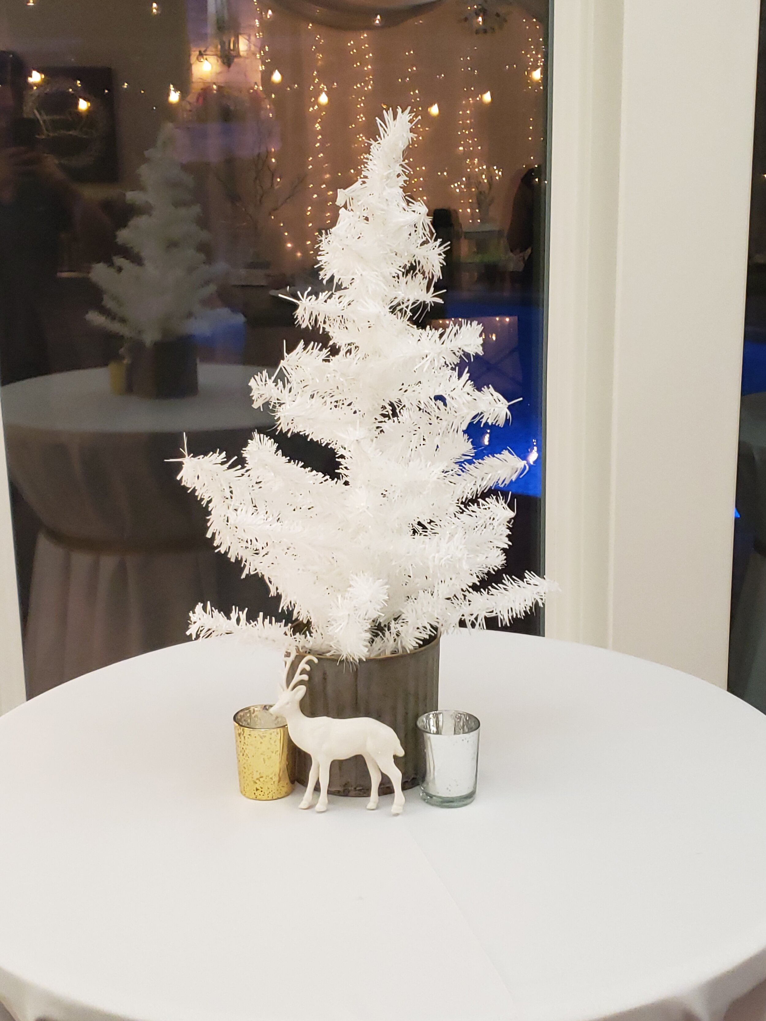 White Christmas Tree