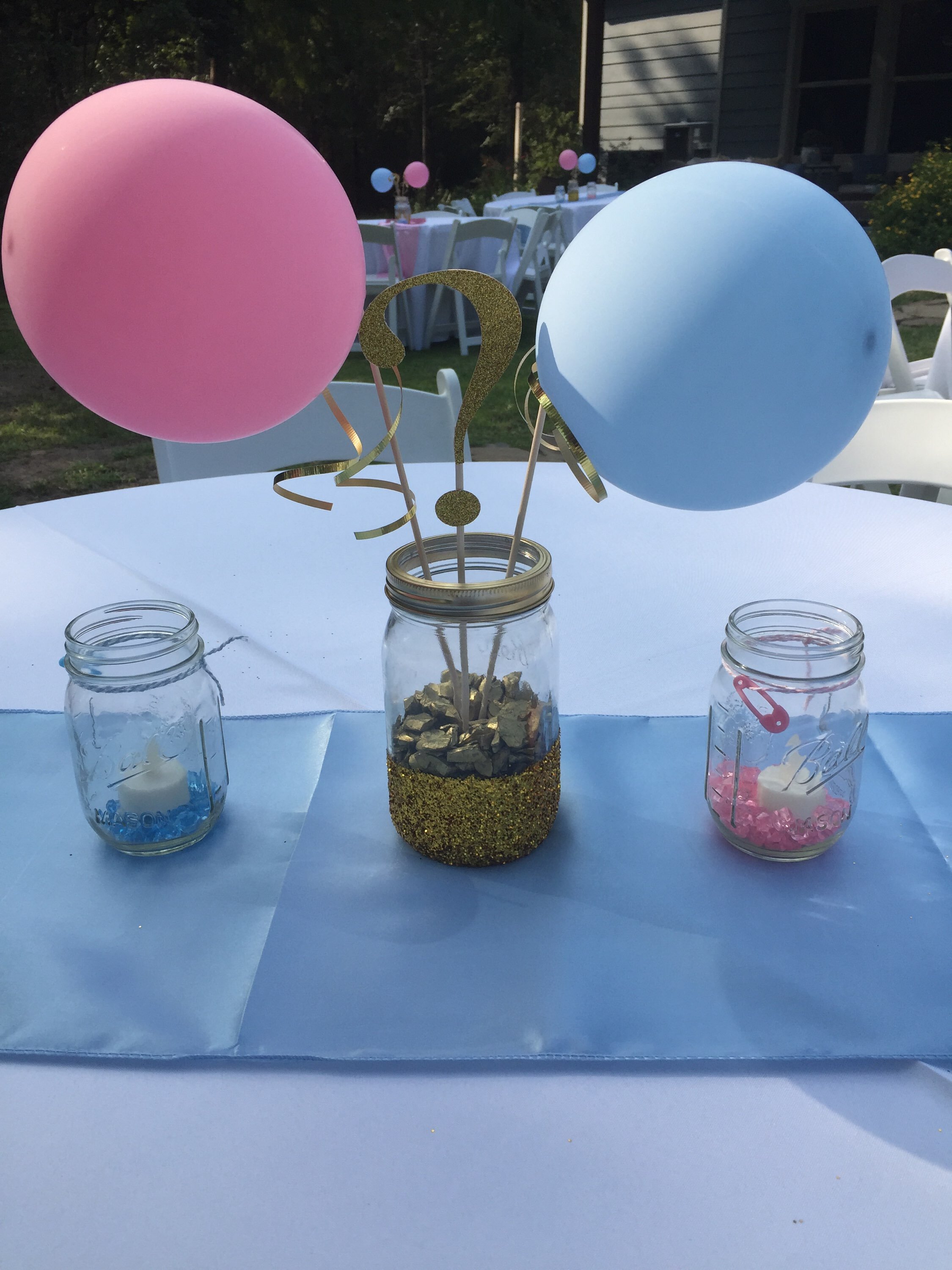 Gold Glitter Mason Jar