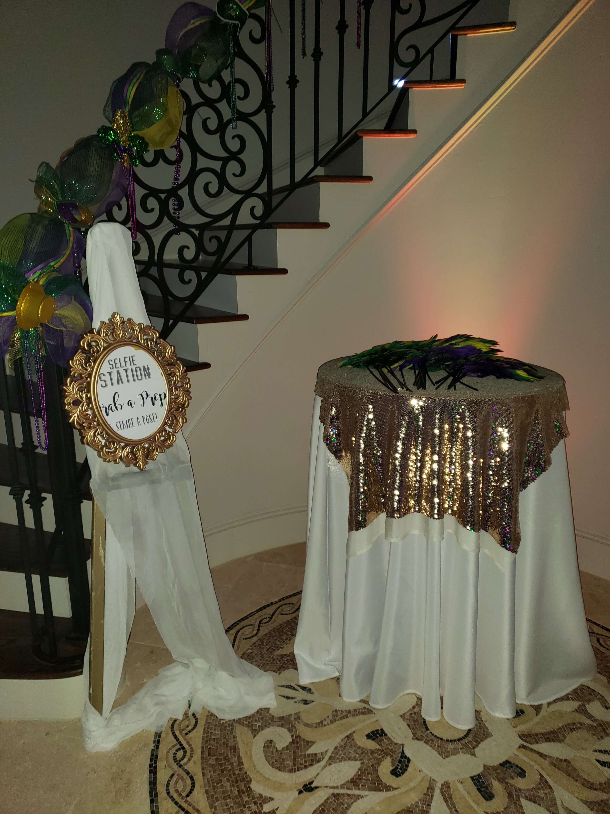 Ornate Gold Shaped Frame