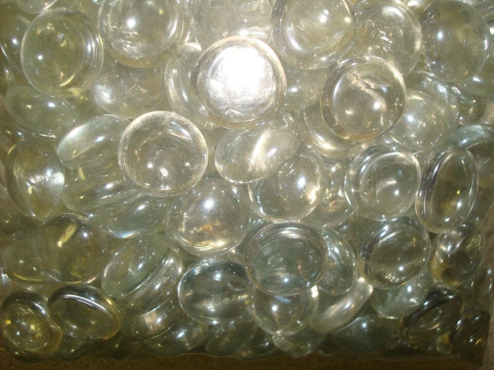 Glass rocks