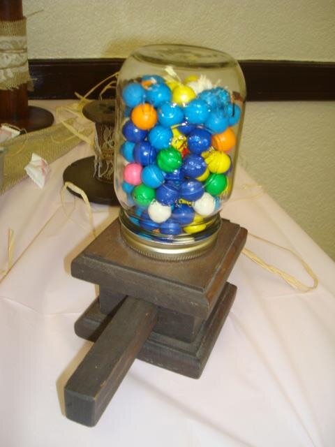 Mason Jar Candy Dispenser
