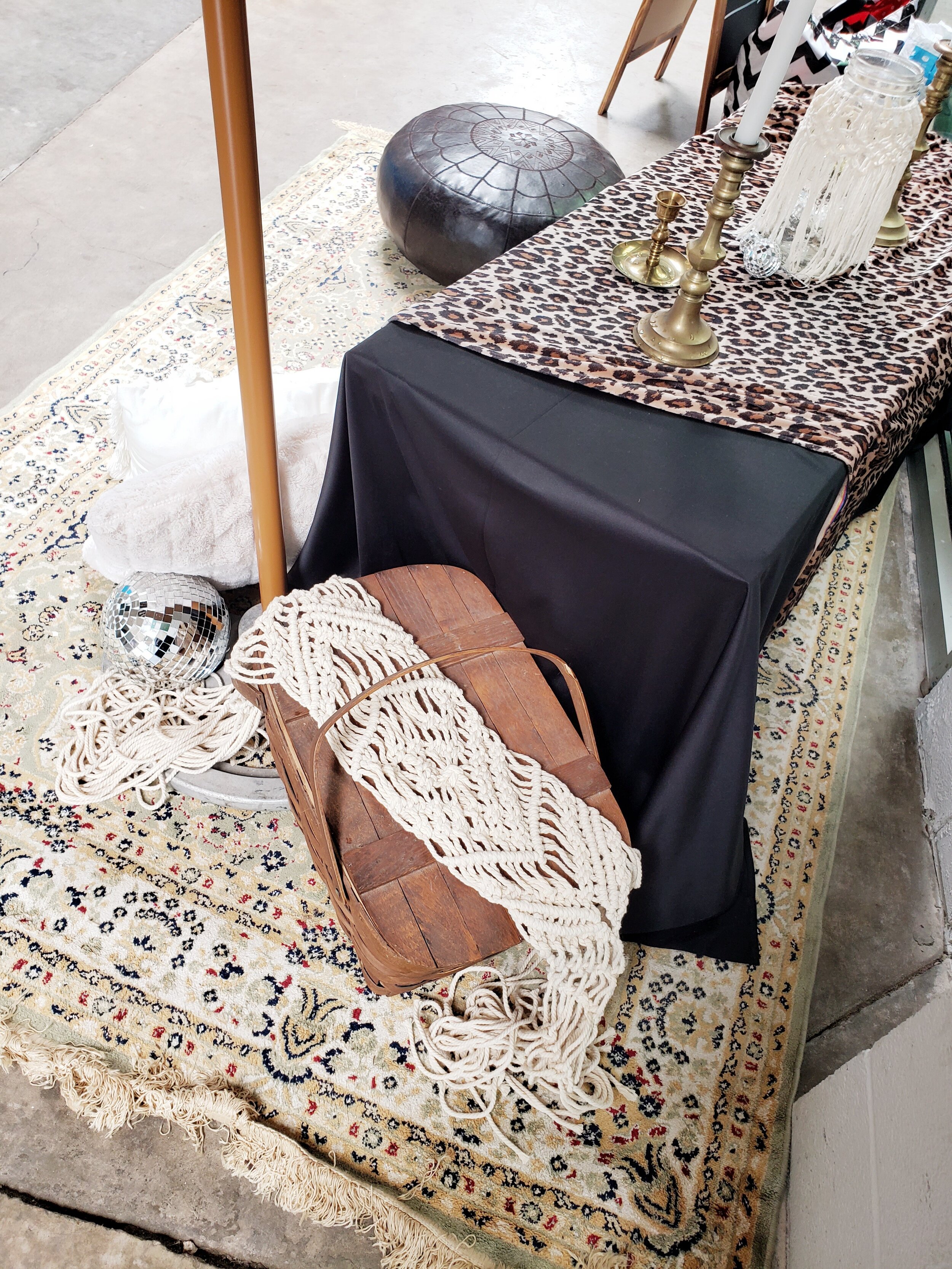 Macrame Table Runner