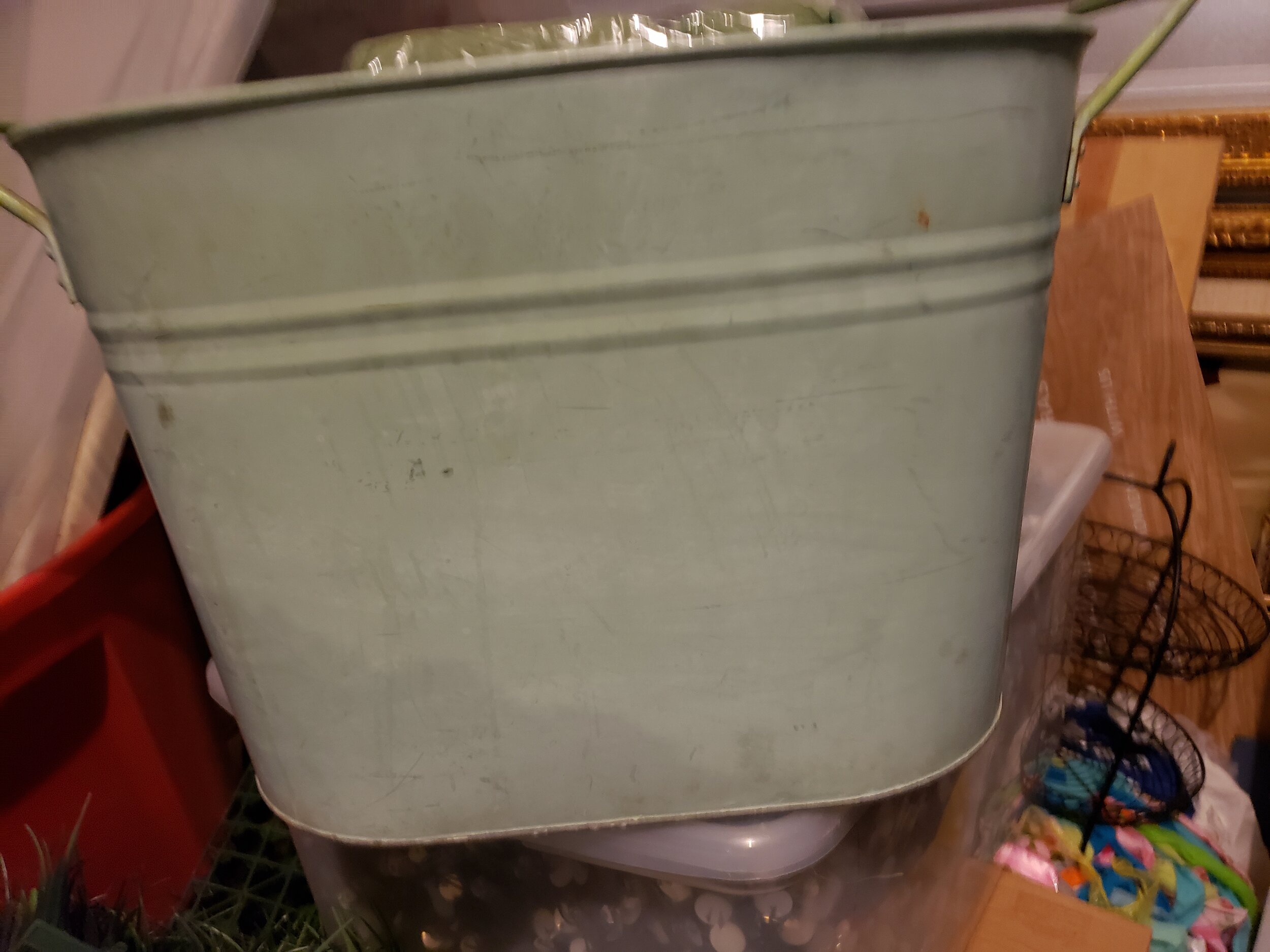 Vintage Oval Pail