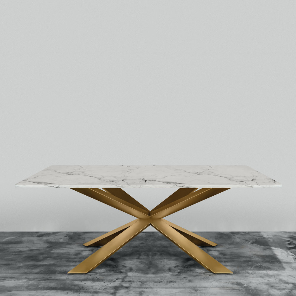 Spark Gold Italian Marble Dining Table Custom Marble Dining Tables Singapore Grey Hammer Shop with afterpay on eligible items. spark gold italian marble dining table