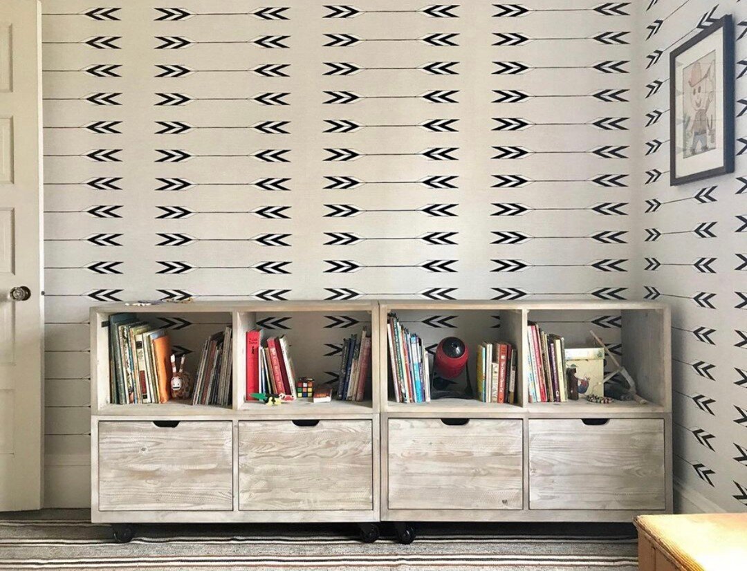 Spaces for our little people are just as important as spaces for our big people. 🙂 This little boy's room needed to inspire creativity and adventure while still having some functional space to store his stuff. And if you can see it on the right side