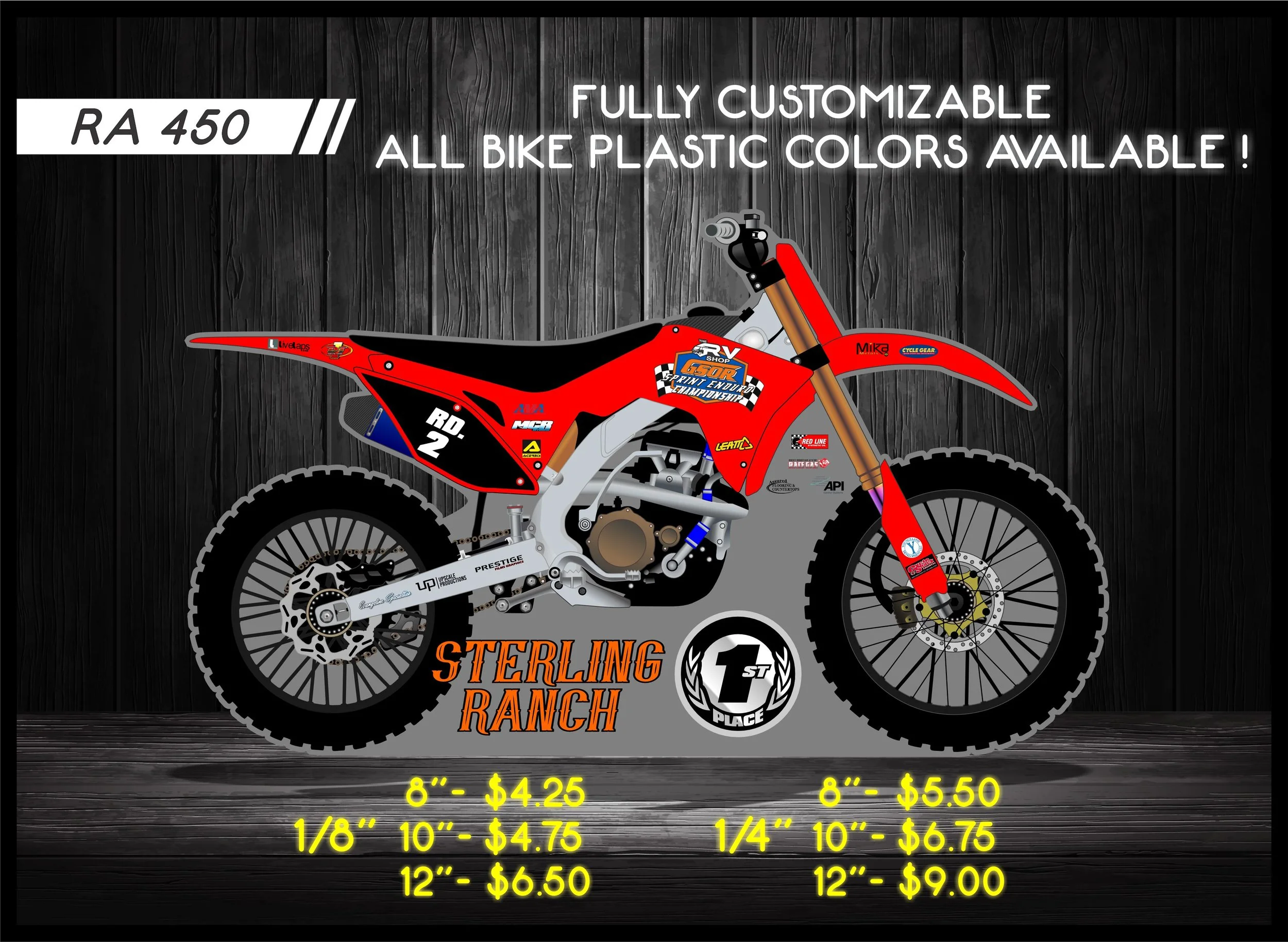 Design Reward Racing Stock Awards — Race Awards