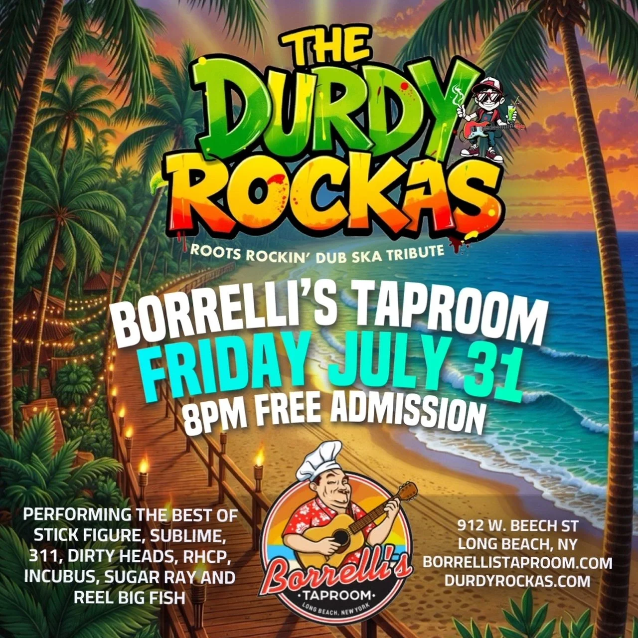 SEE THE DURDY ROCKAS LIVE!