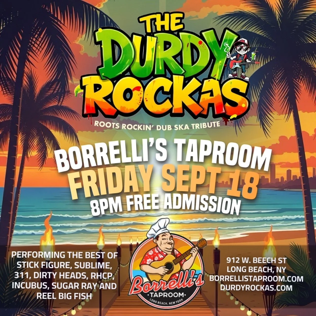 SEE THE DURDY ROCKAS LIVE!