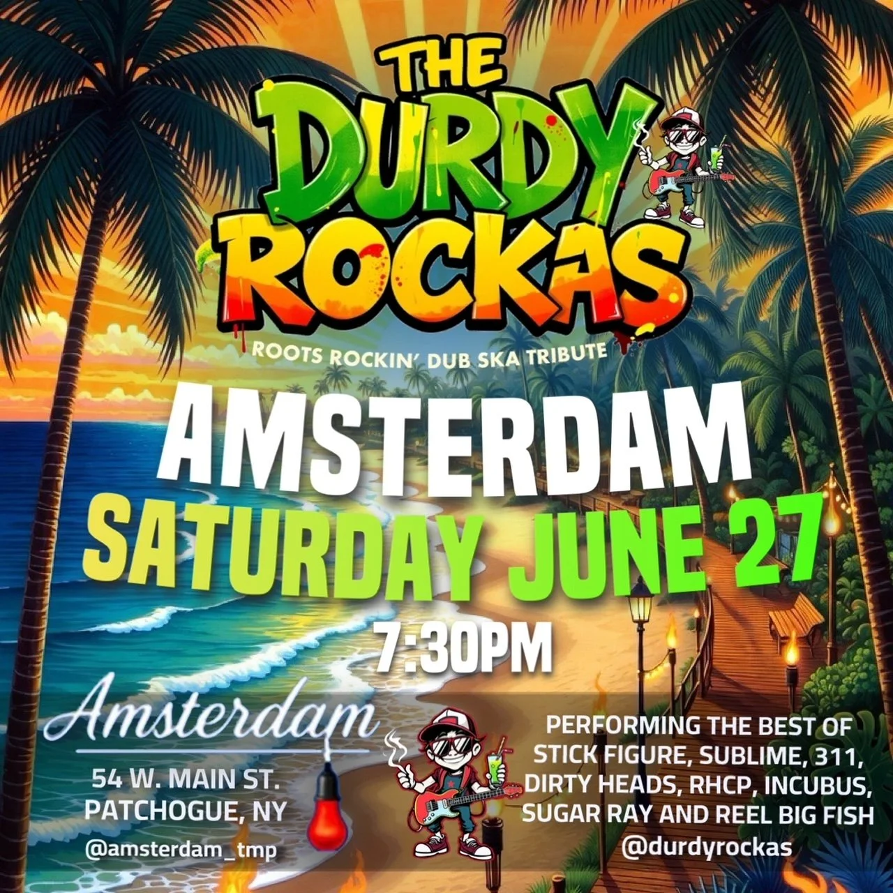 SEE THE DURDY ROCKAS LIVE!