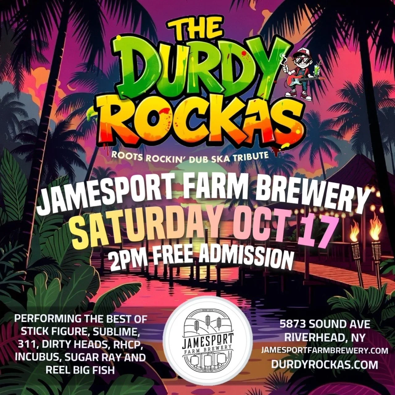SEE THE DURDY ROCKAS LIVE!