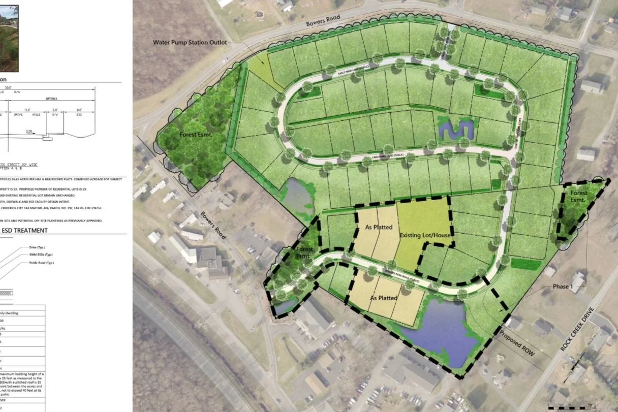 Birdseye View Estates & Bowers Park