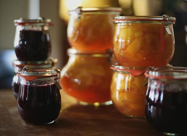 Yesterday I bought some peaches and blackberries from a local orchard and did some canning. I don&rsquo;t usually use pectin in my jams so they are fairly thin. Ive always been fine with that but I&rsquo;m curious how other people feel about it... wo