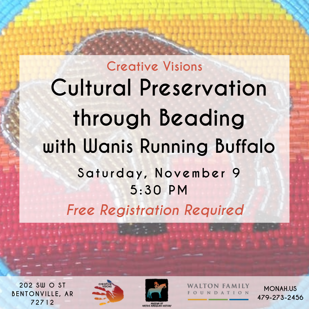 Cultural Preservation through Beading with Wanis Running Buffalo