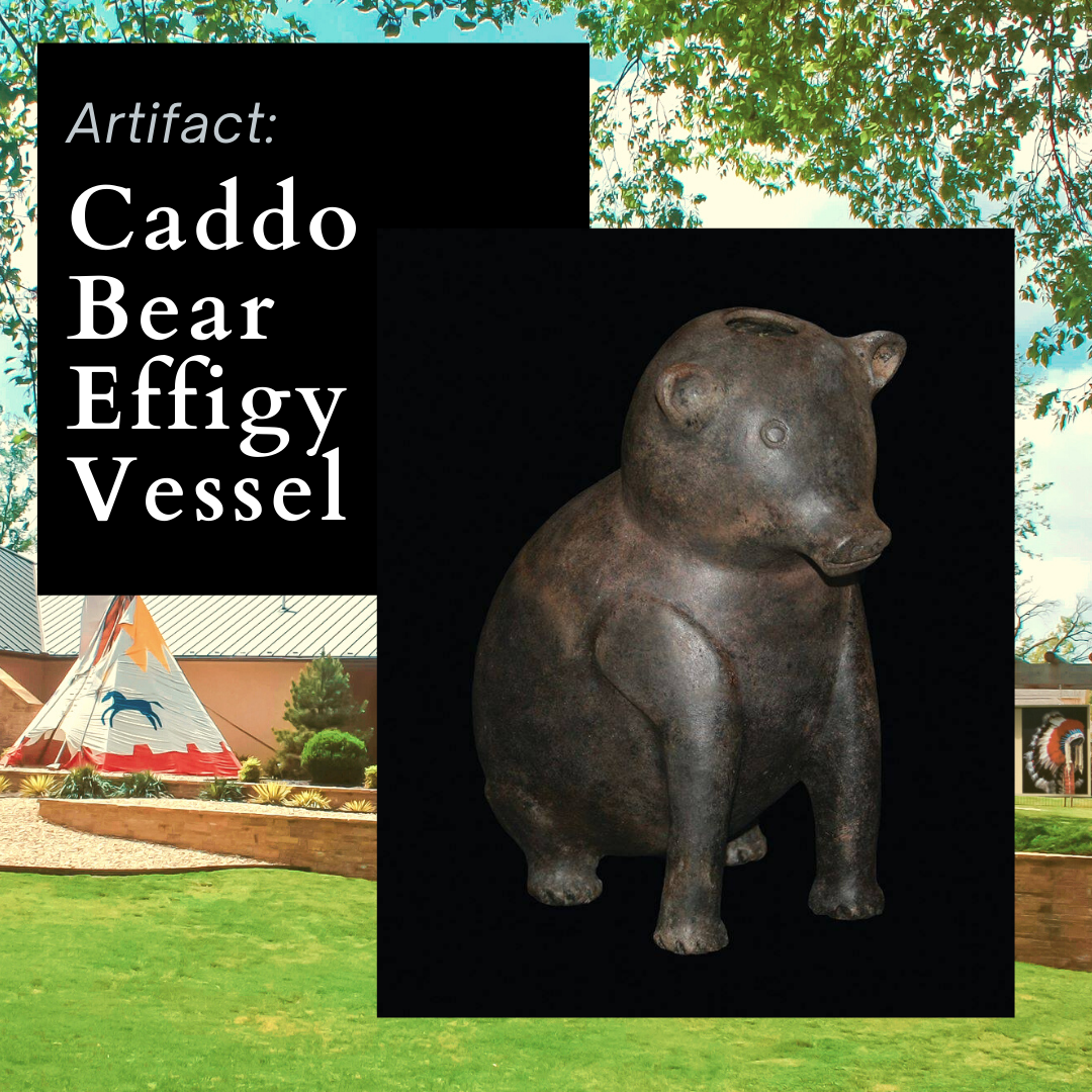 Caddo Bear Effigy Vessel