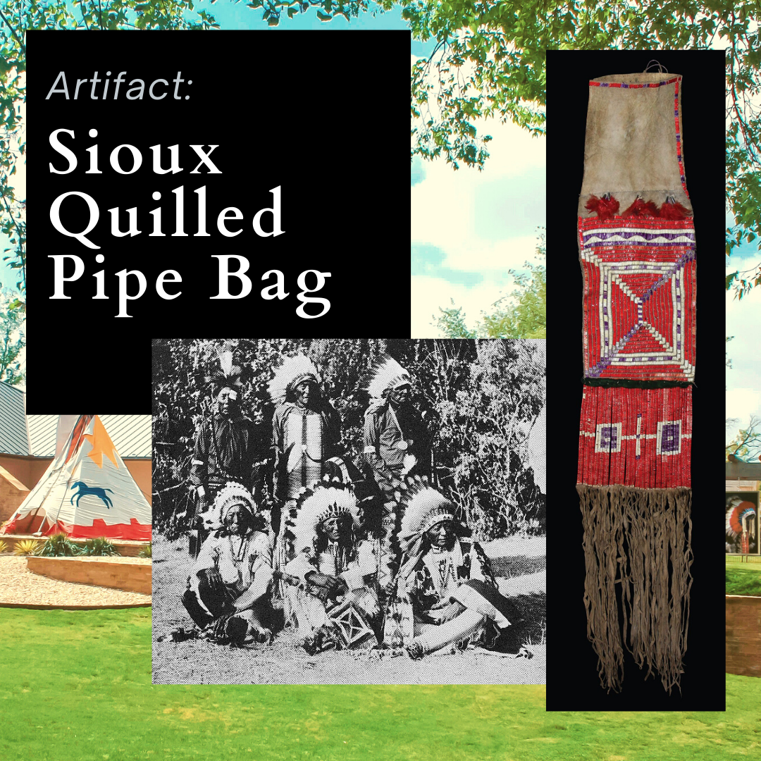 Sioux Quilled Pipe Bag