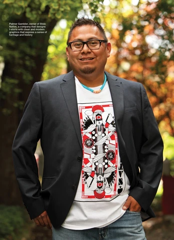 Palmer Gambler: Owner and Designer of Stoic Native Clothing