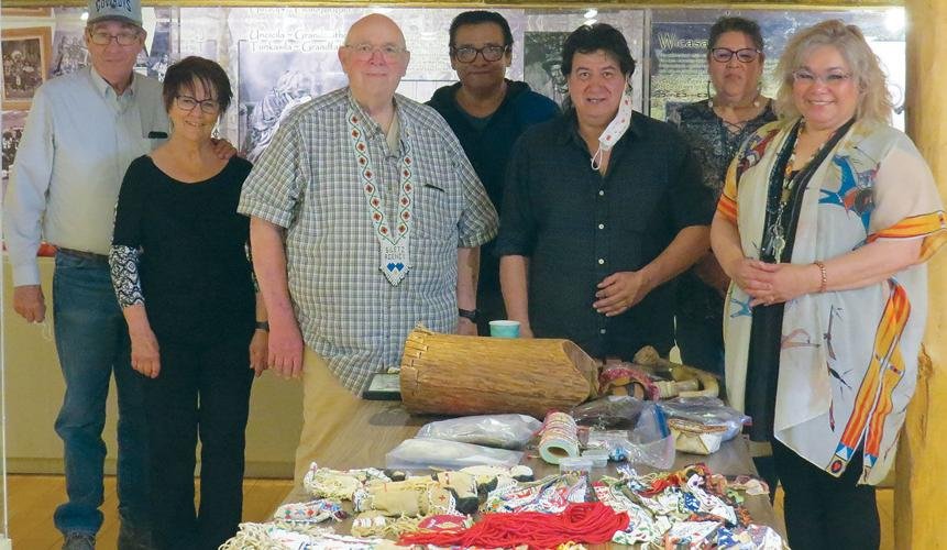 Native American artifacts donated to heritage center