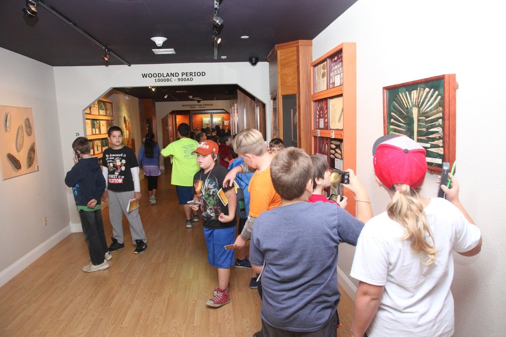 Museum Visitors on a Walkthrough
