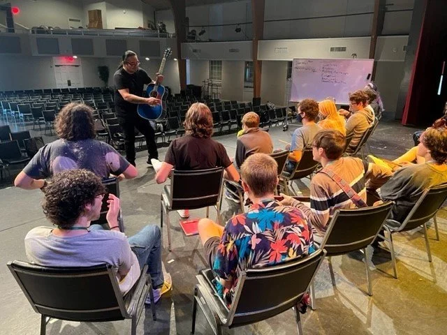 MICHAEL BEGAY, DINÉ PERFORMER AND COMPOSER, OFFERS MASTER CLASS FOR AAA HS STUDENTS