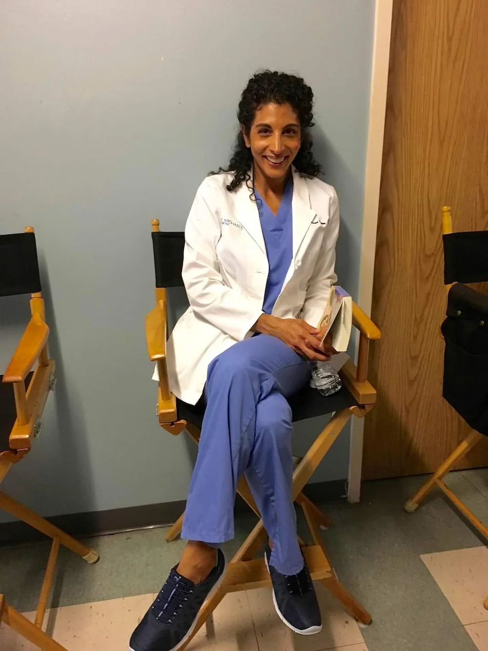 On the set of THE FOSTERS
