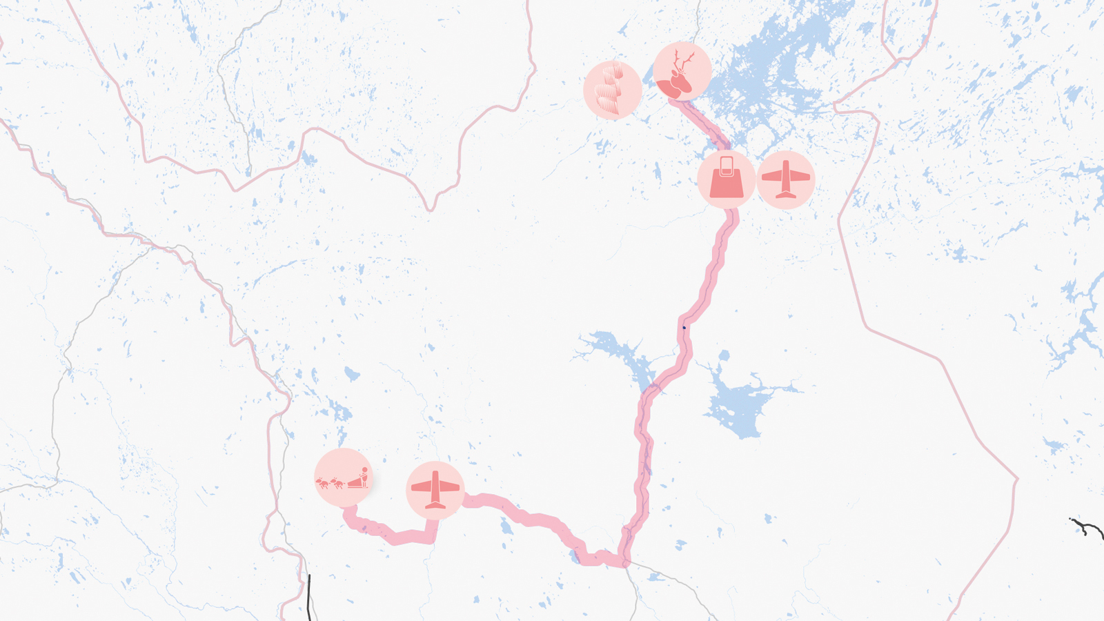 Inari - Ivalo - Kittilä - Äkäslompolo