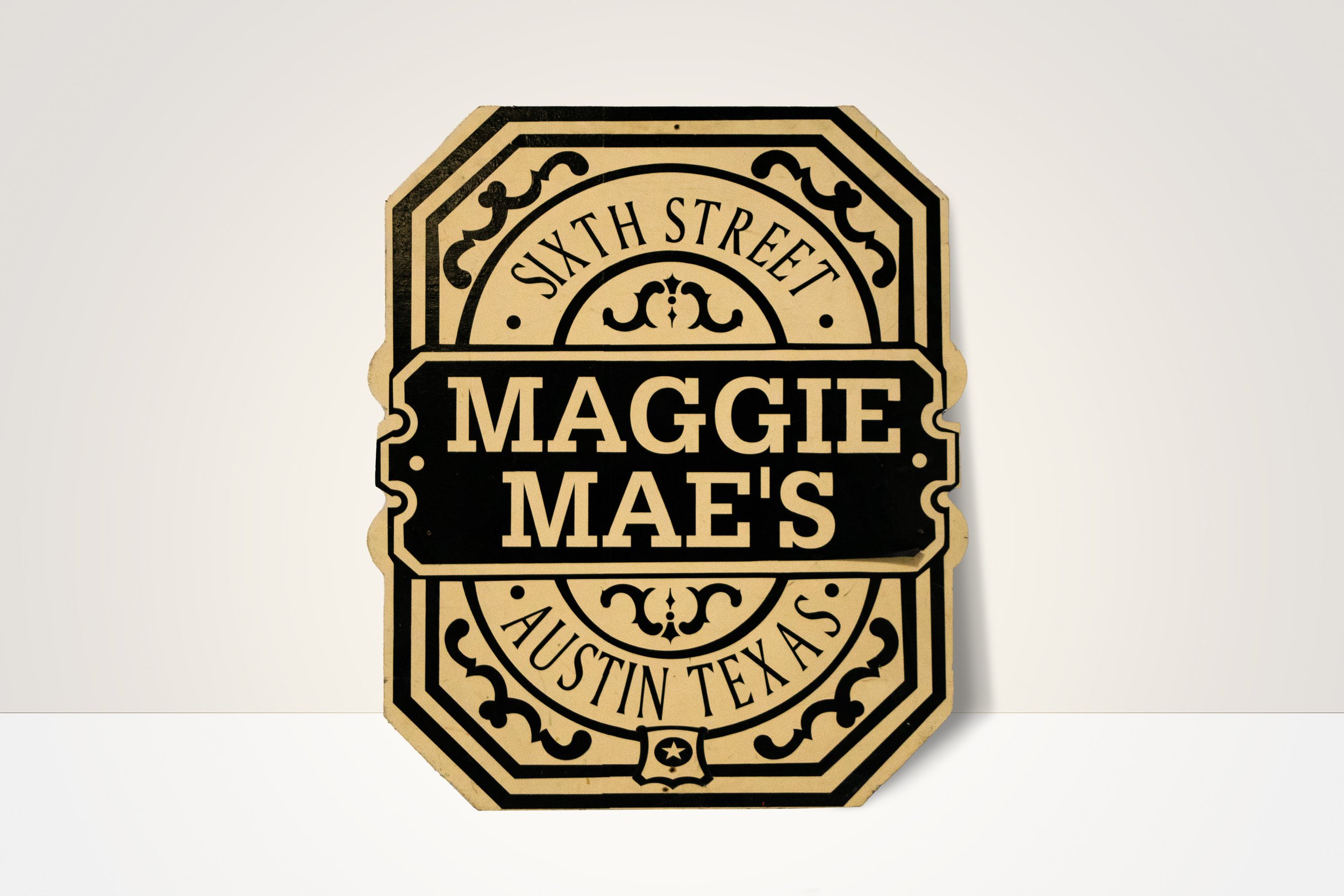 The Maggie Mae's Sign