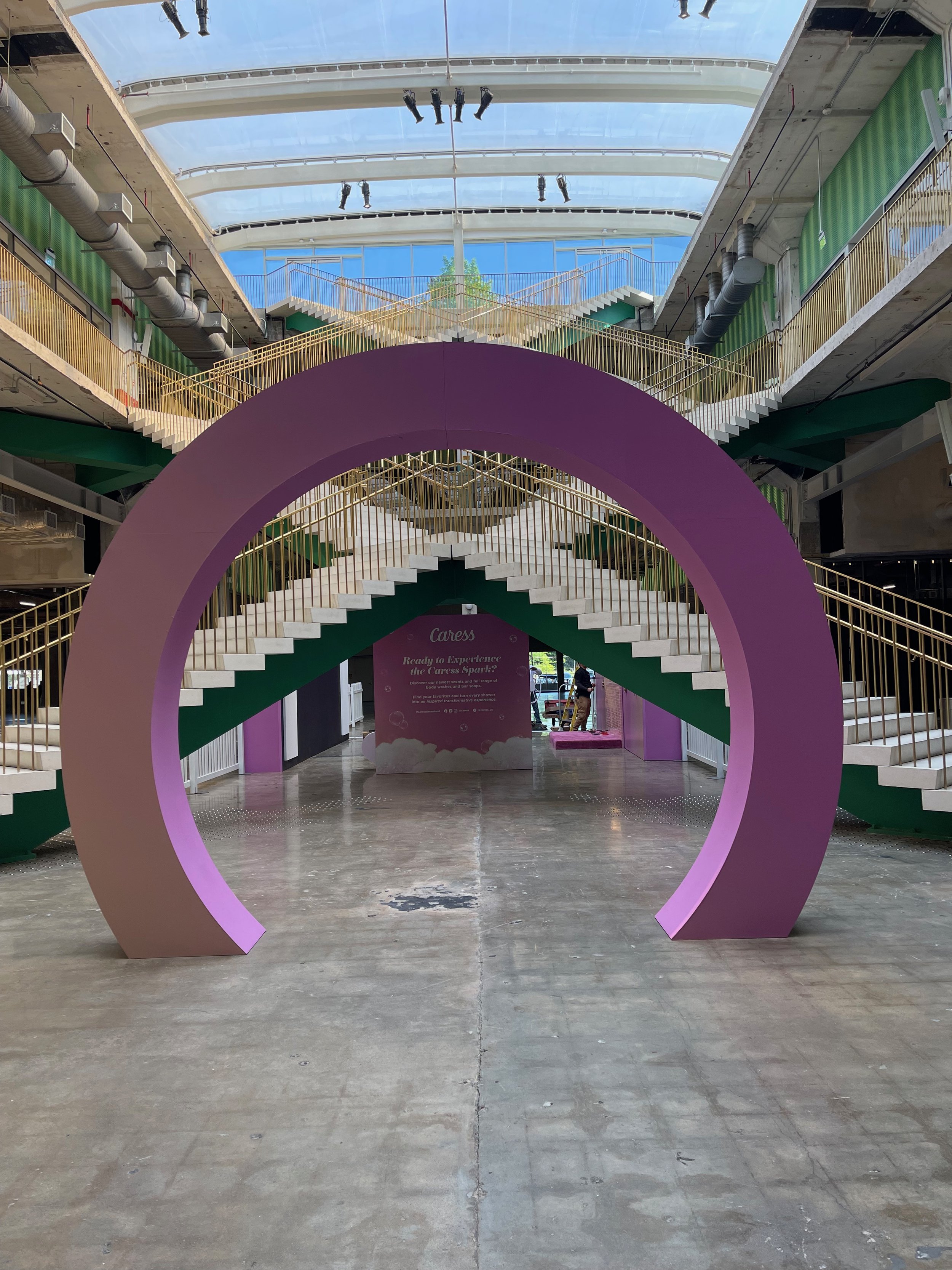 The Circular Entry 14.8'W x 11.5' H 