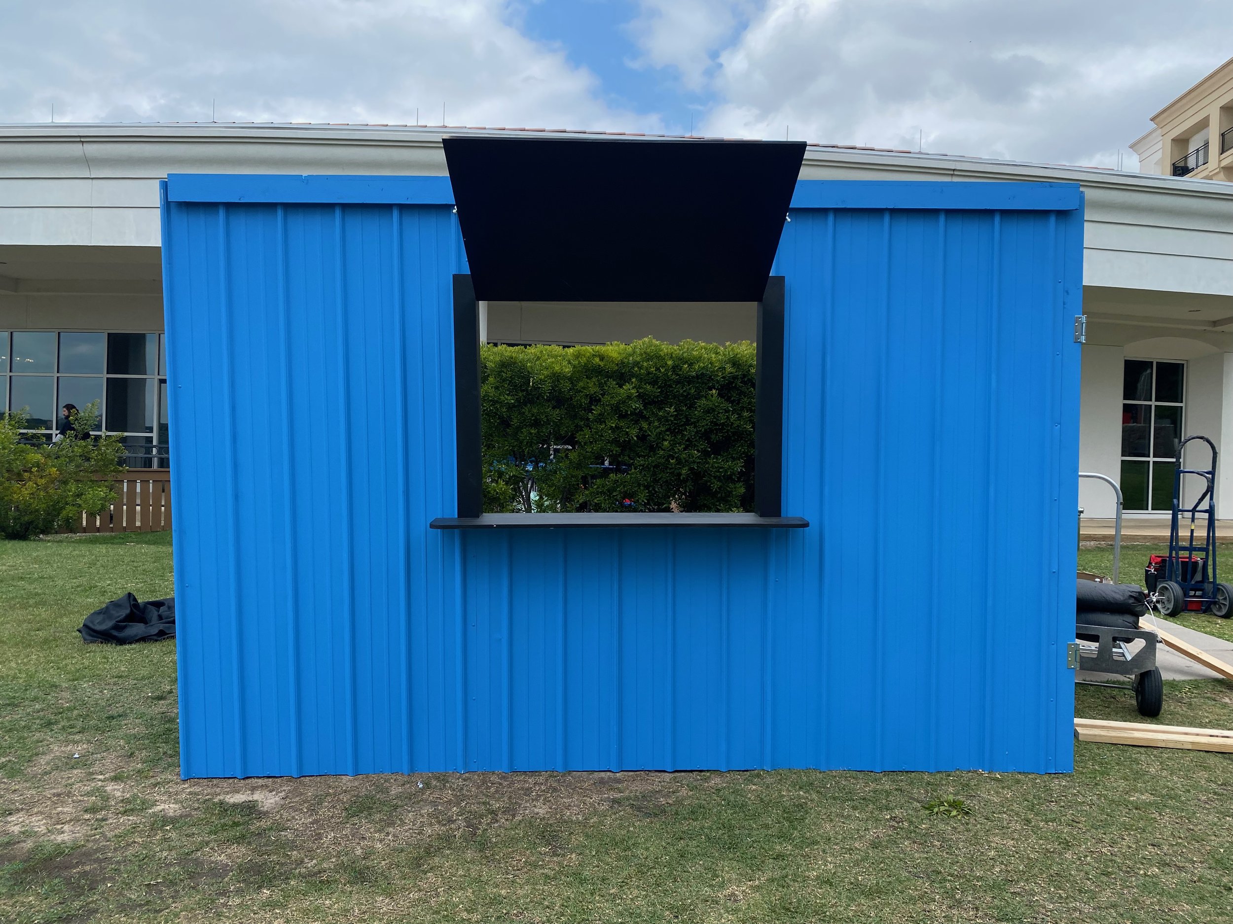 The Container bar- 8'H x 12'L x 6'D