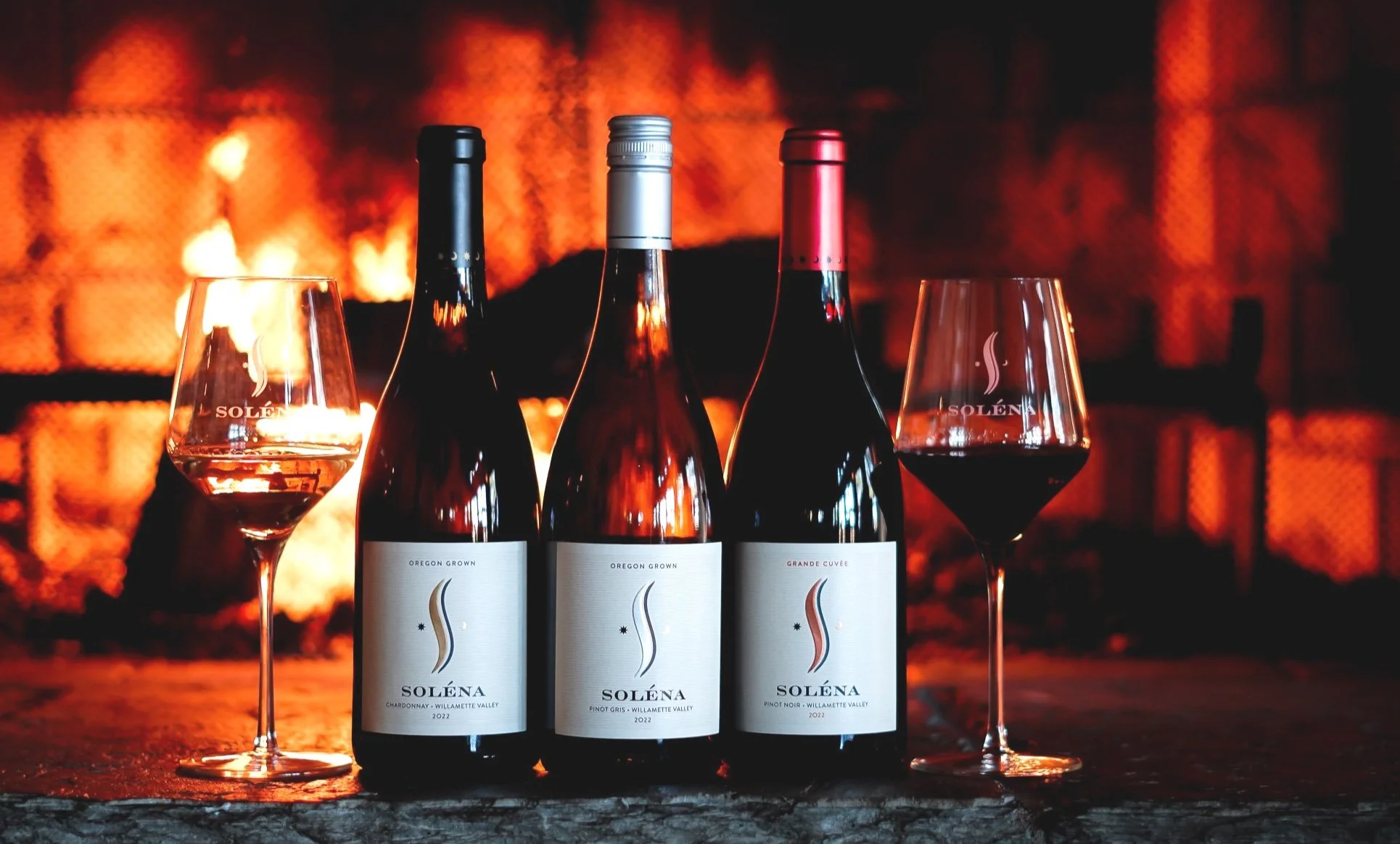 Our three Willamette Valley wines