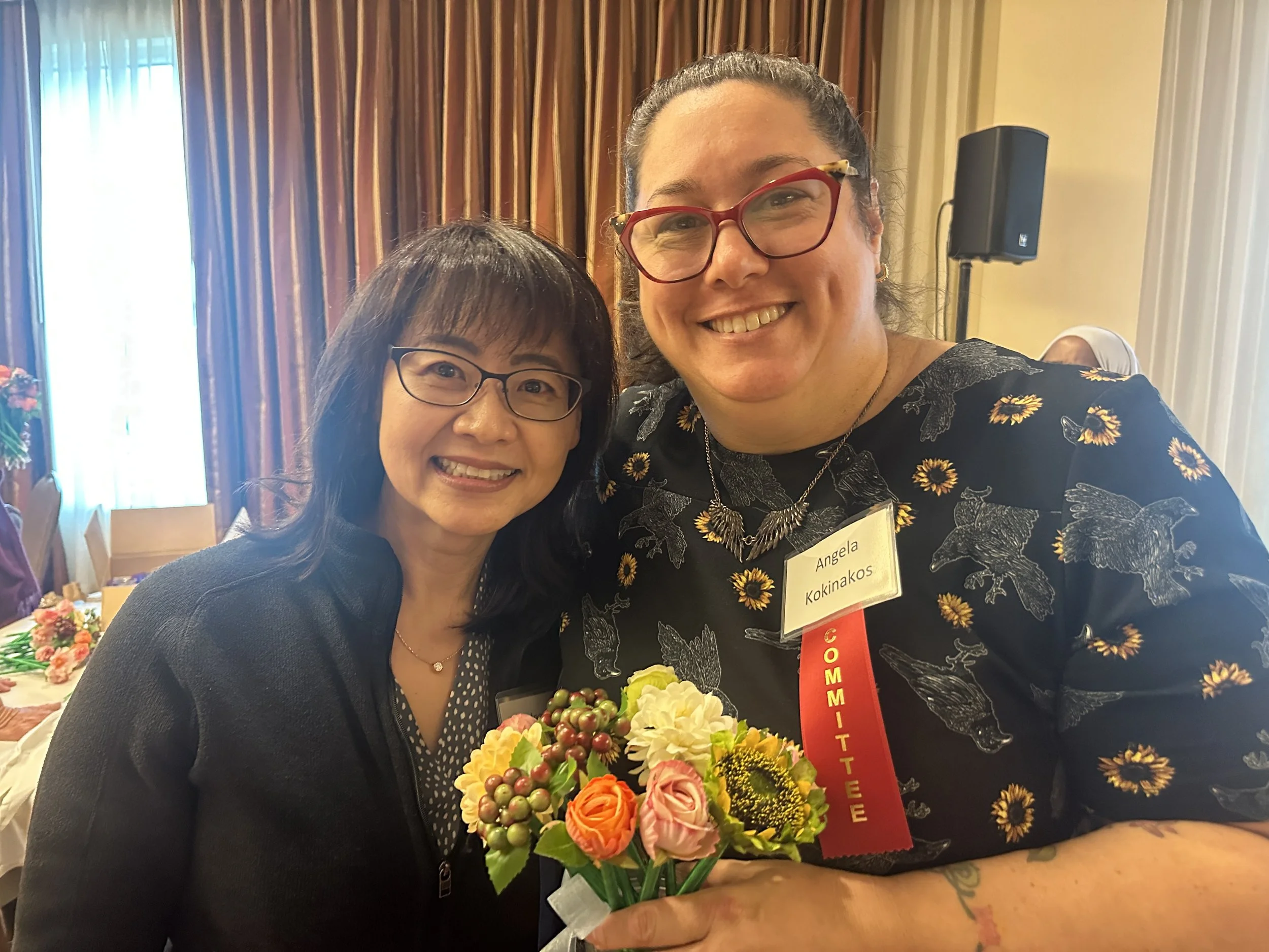 Jean Tang and Angela Kokinakos