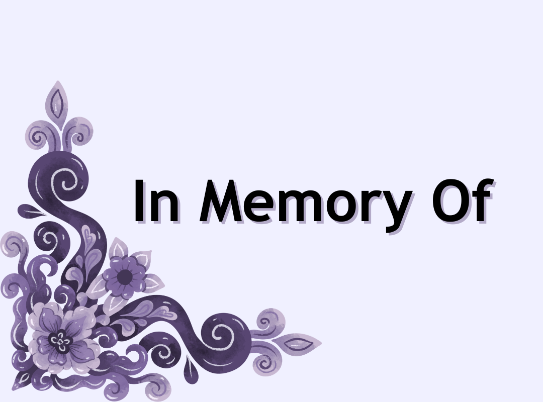 Gifts Made In Memory