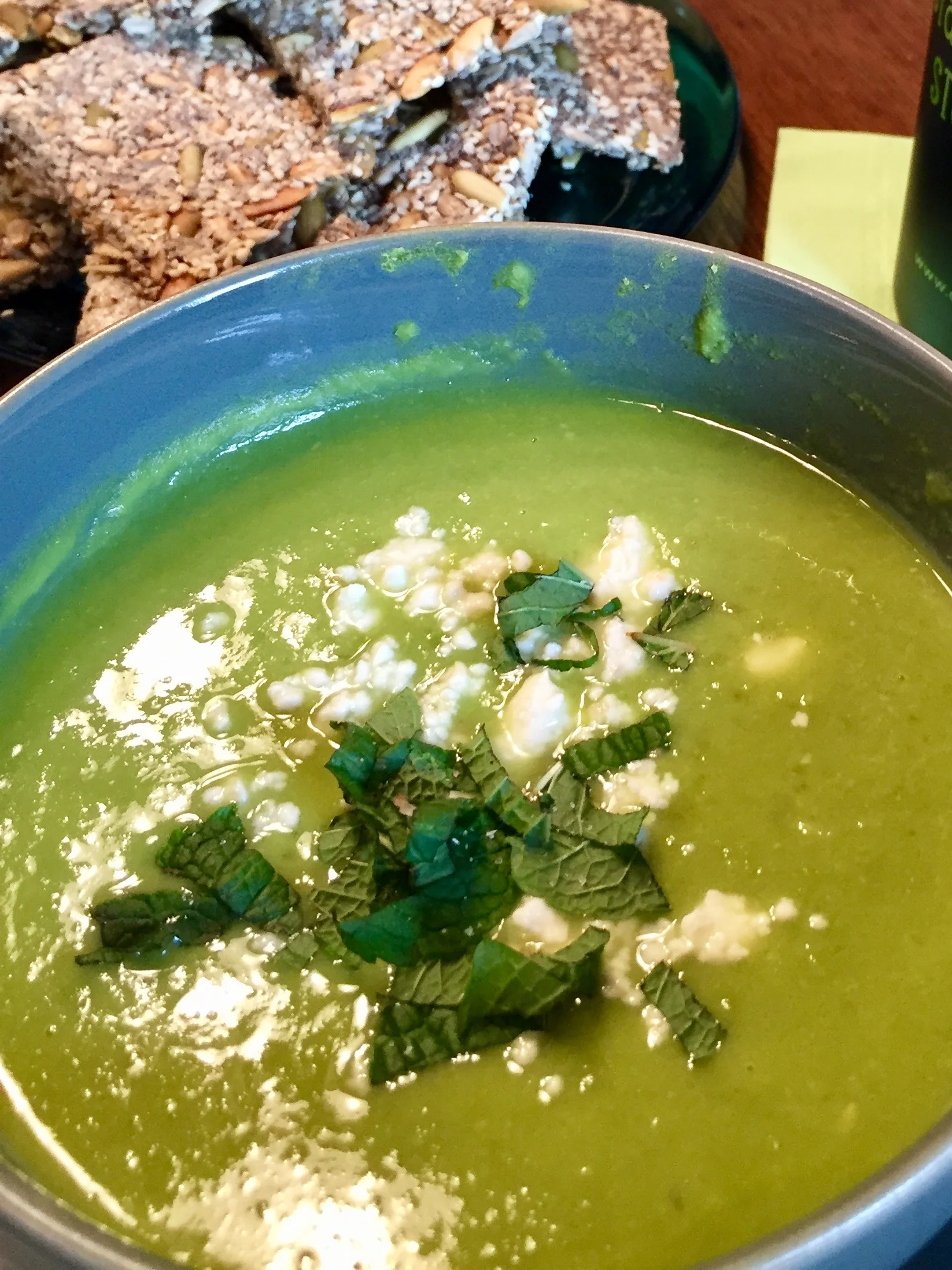 Pea and Mint Soup