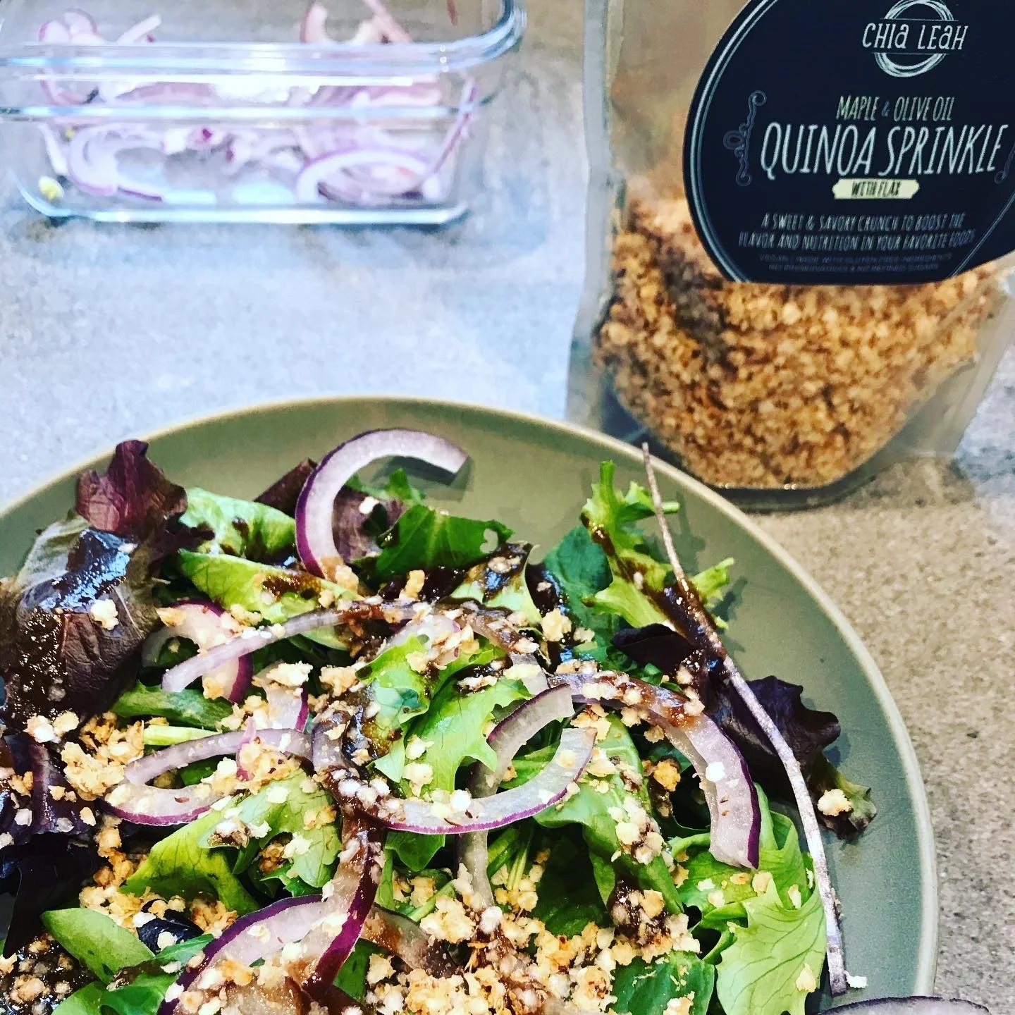 Maple & Olive Oil Quinoa Sprinkle — Chia Leah