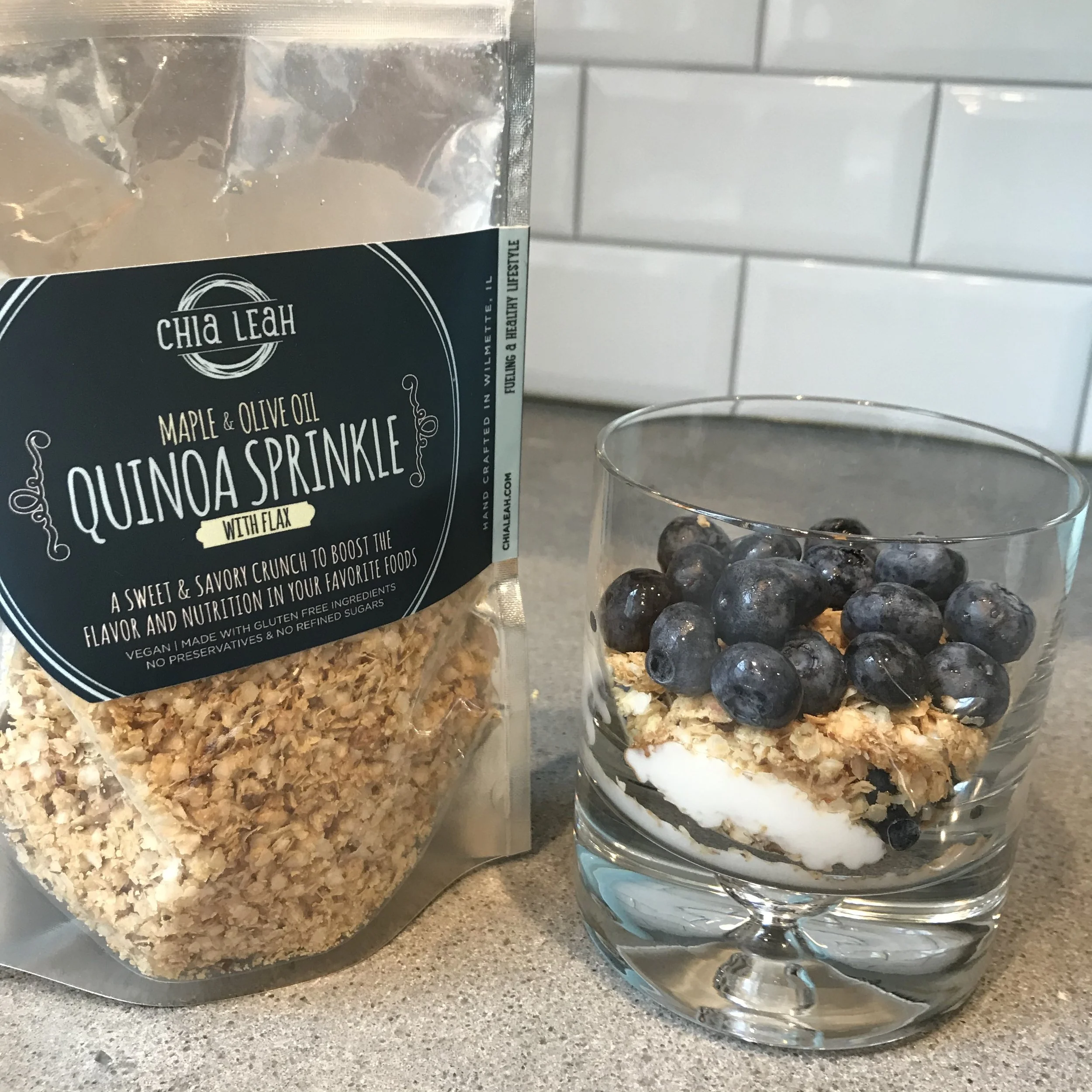 Maple & Olive Oil Quinoa Sprinkle — Chia Leah