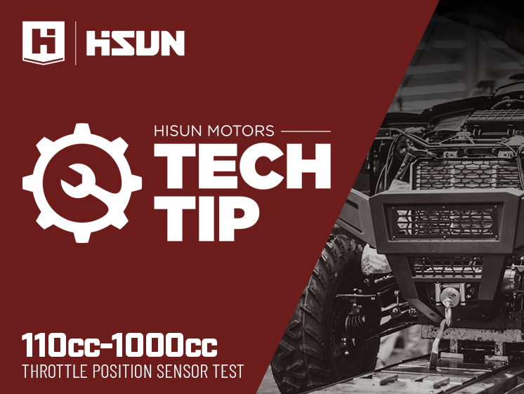 Throttle Position Sensor Test - HISUN 400cc-500cc Engine