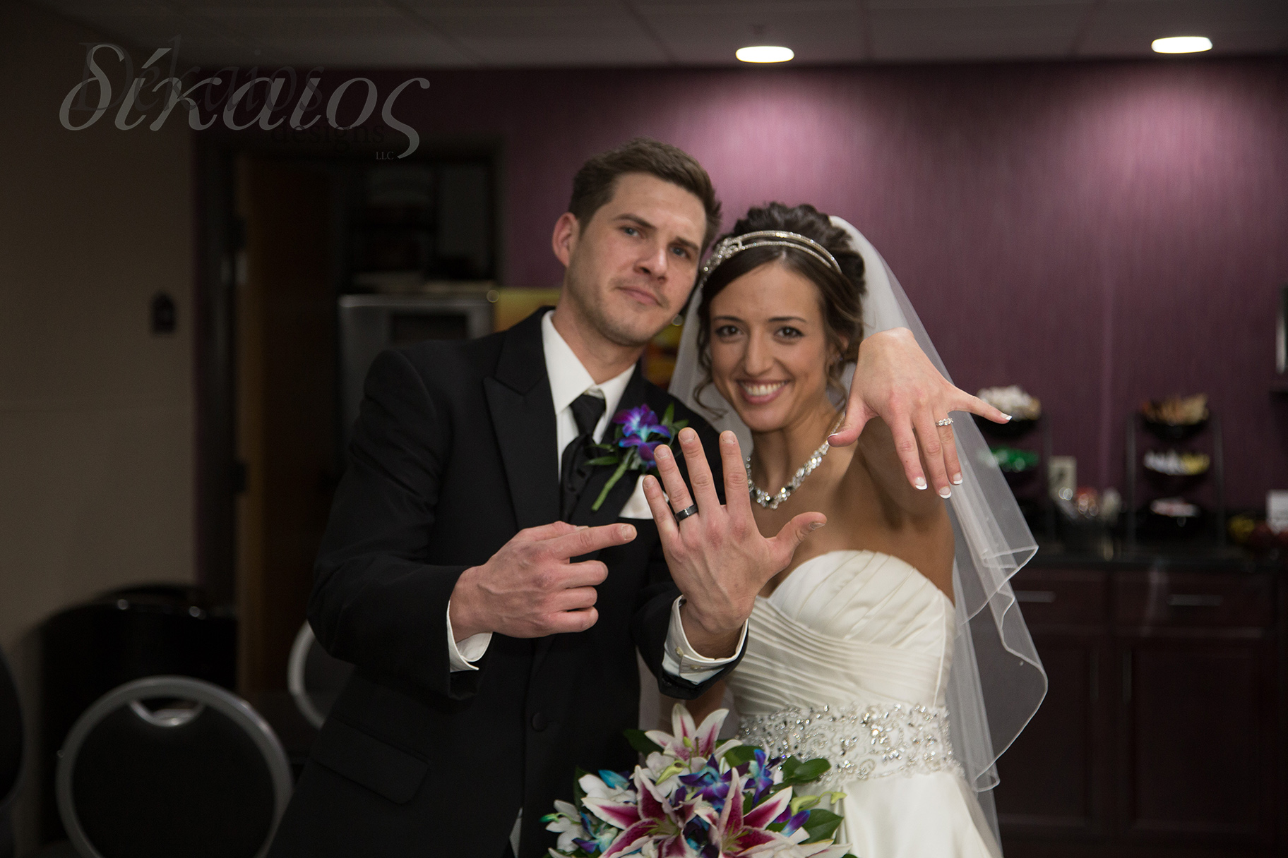 This is such a fun ring shot. It's one that Stephanie took. I love having a second shooter and I love the surprise of seeing their work and different angles on the day.