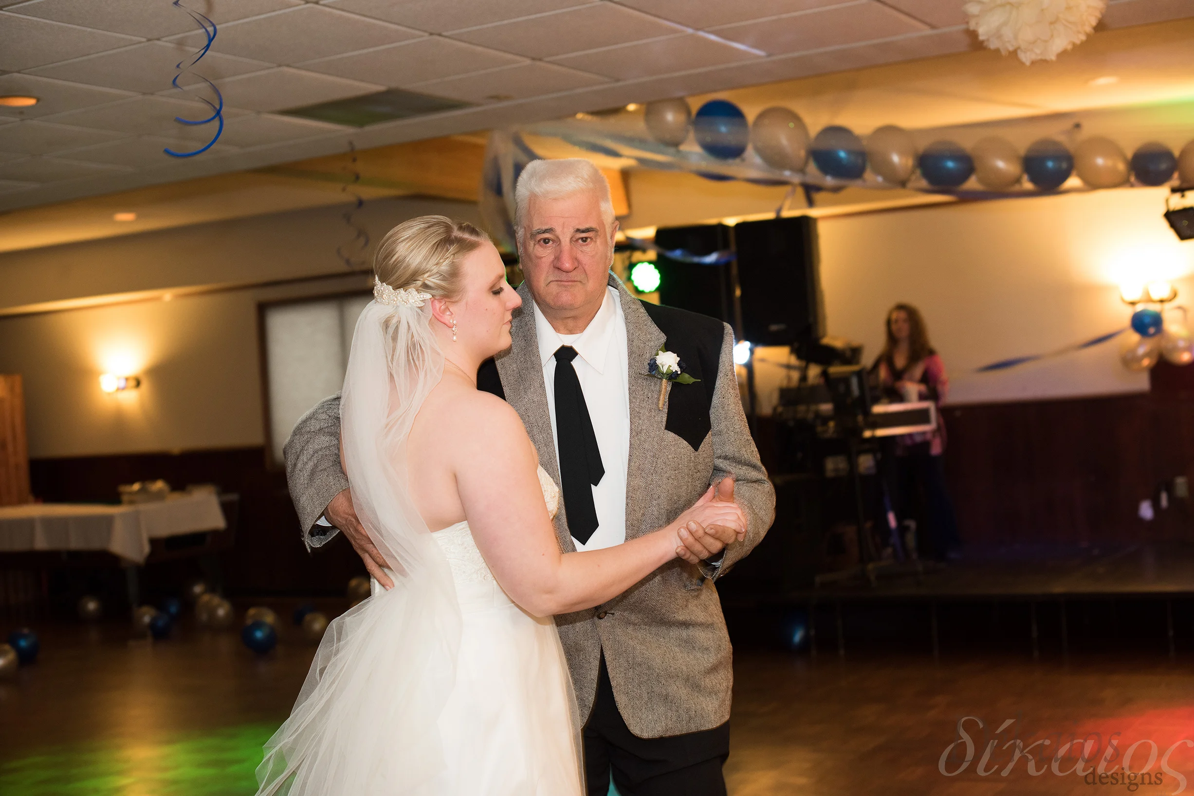 Taylor and her grandfather.