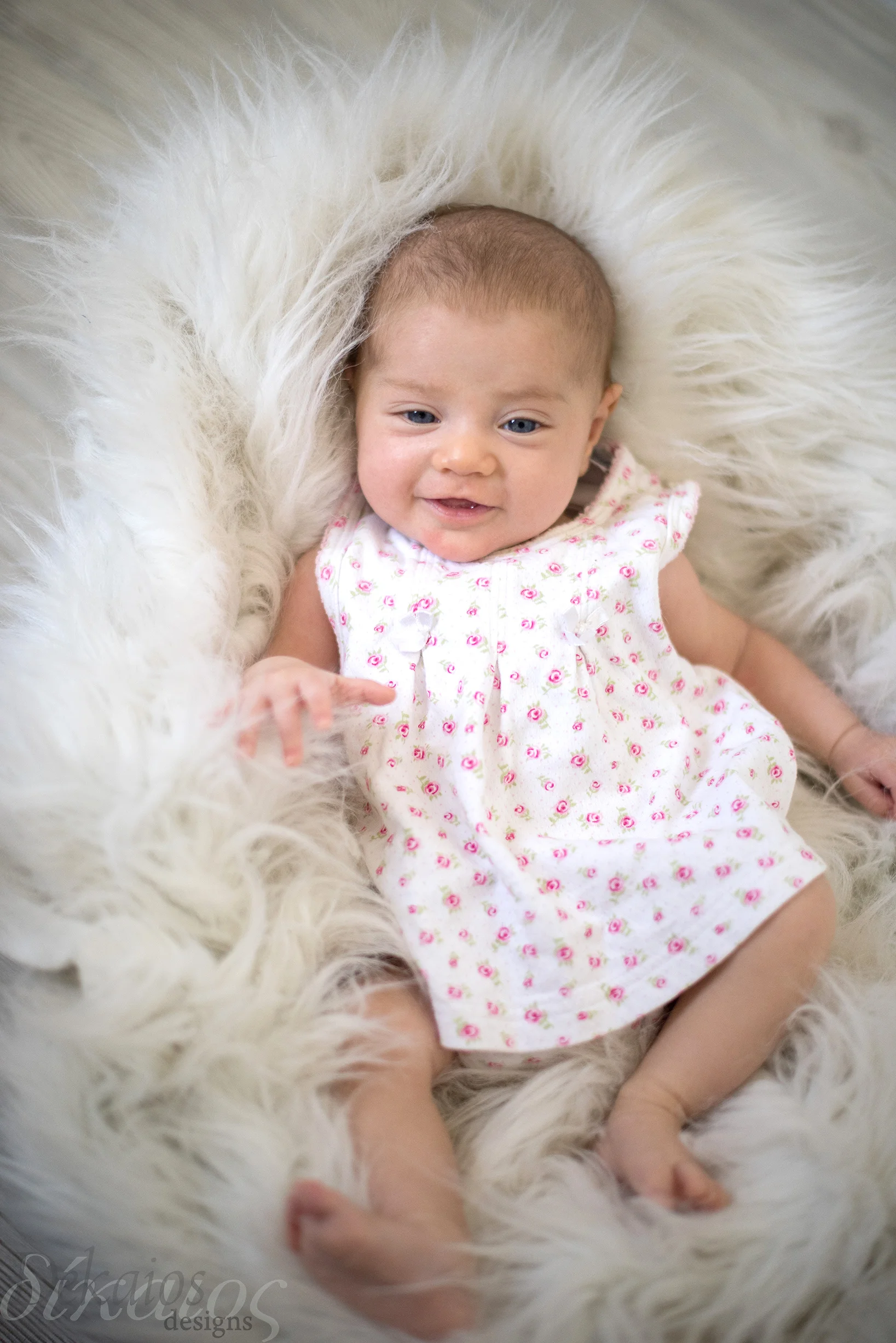 My new niece, Sarah.