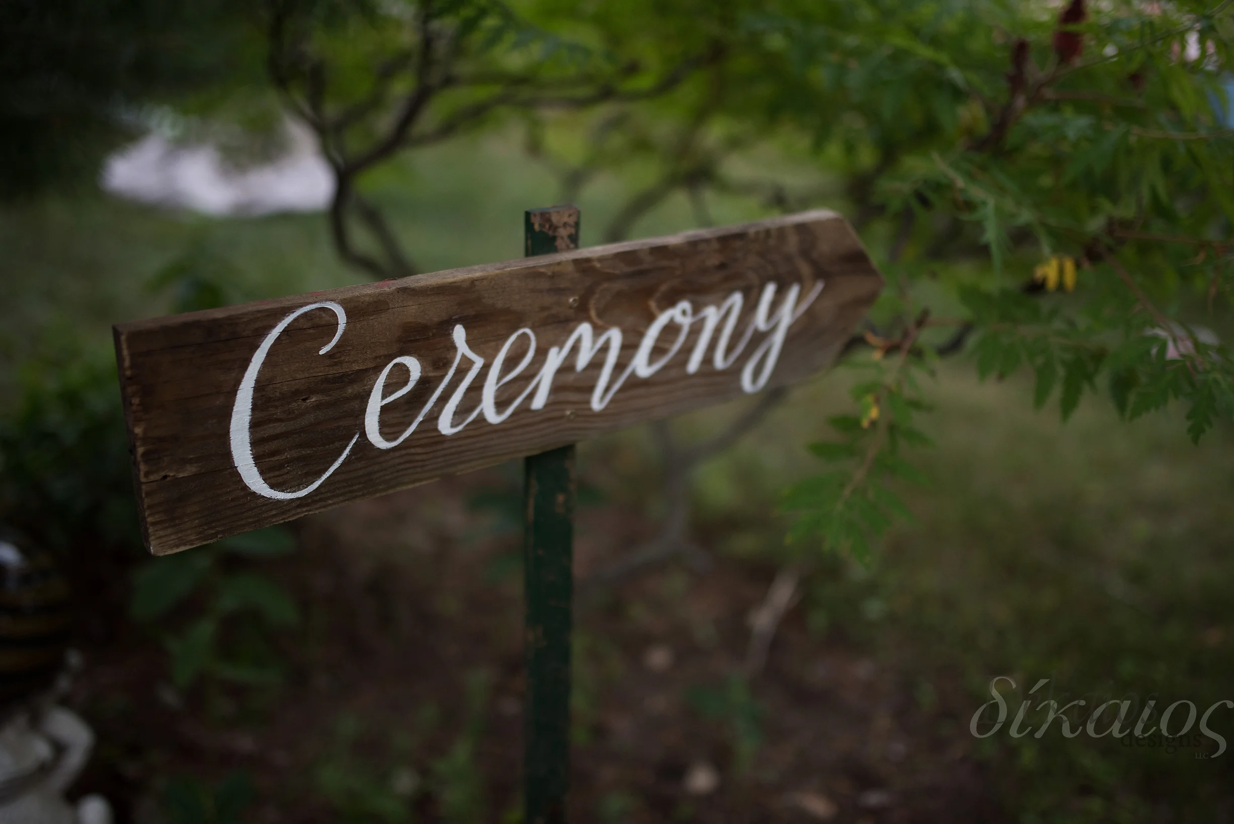 wedding signage
