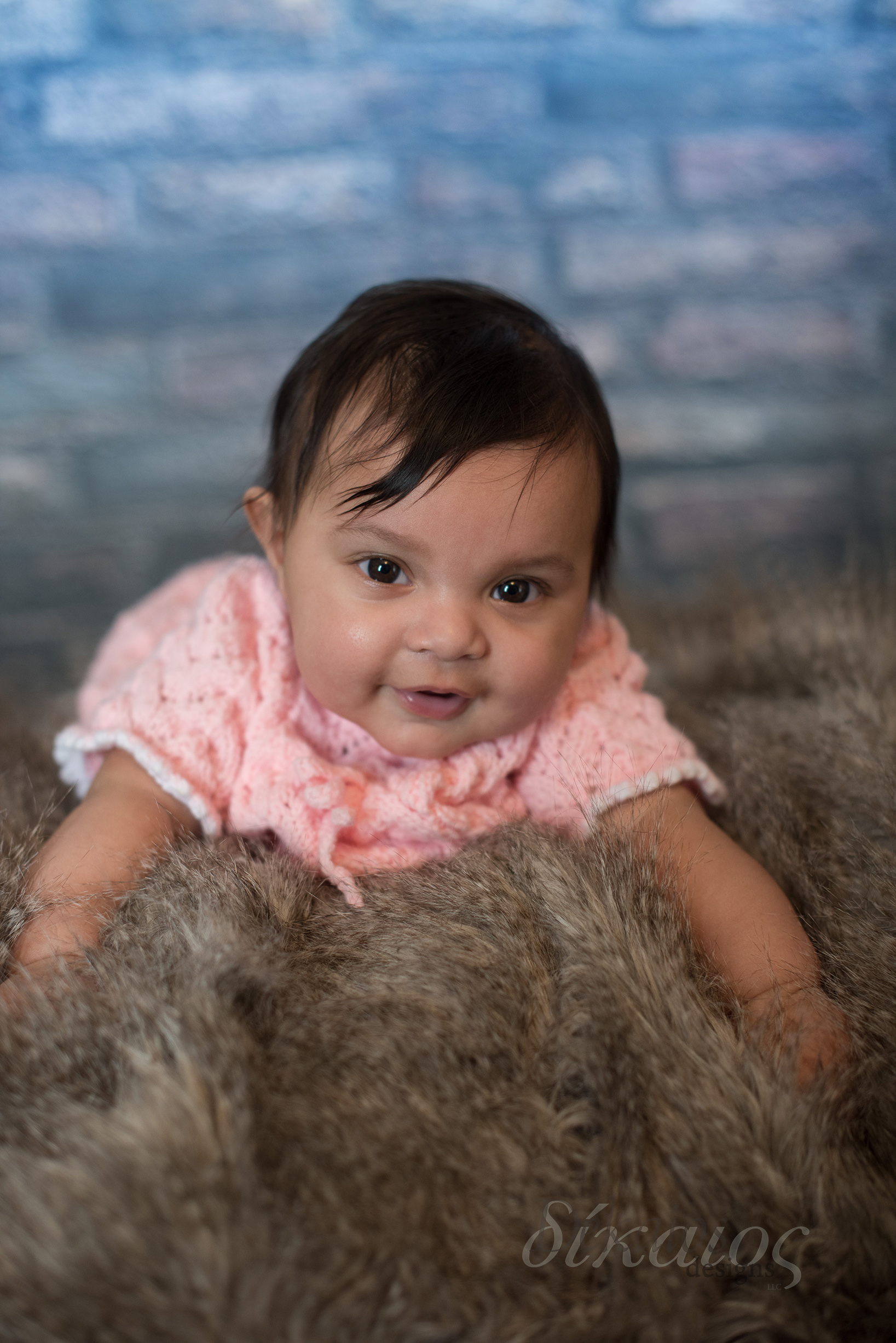 This sweet little peanut who was 4 months old.