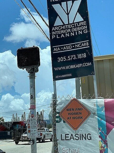 Scouting sites in Wynwood/Midtown