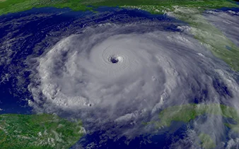  Hurricane Rita rampaging through the Gulf of Mexico
