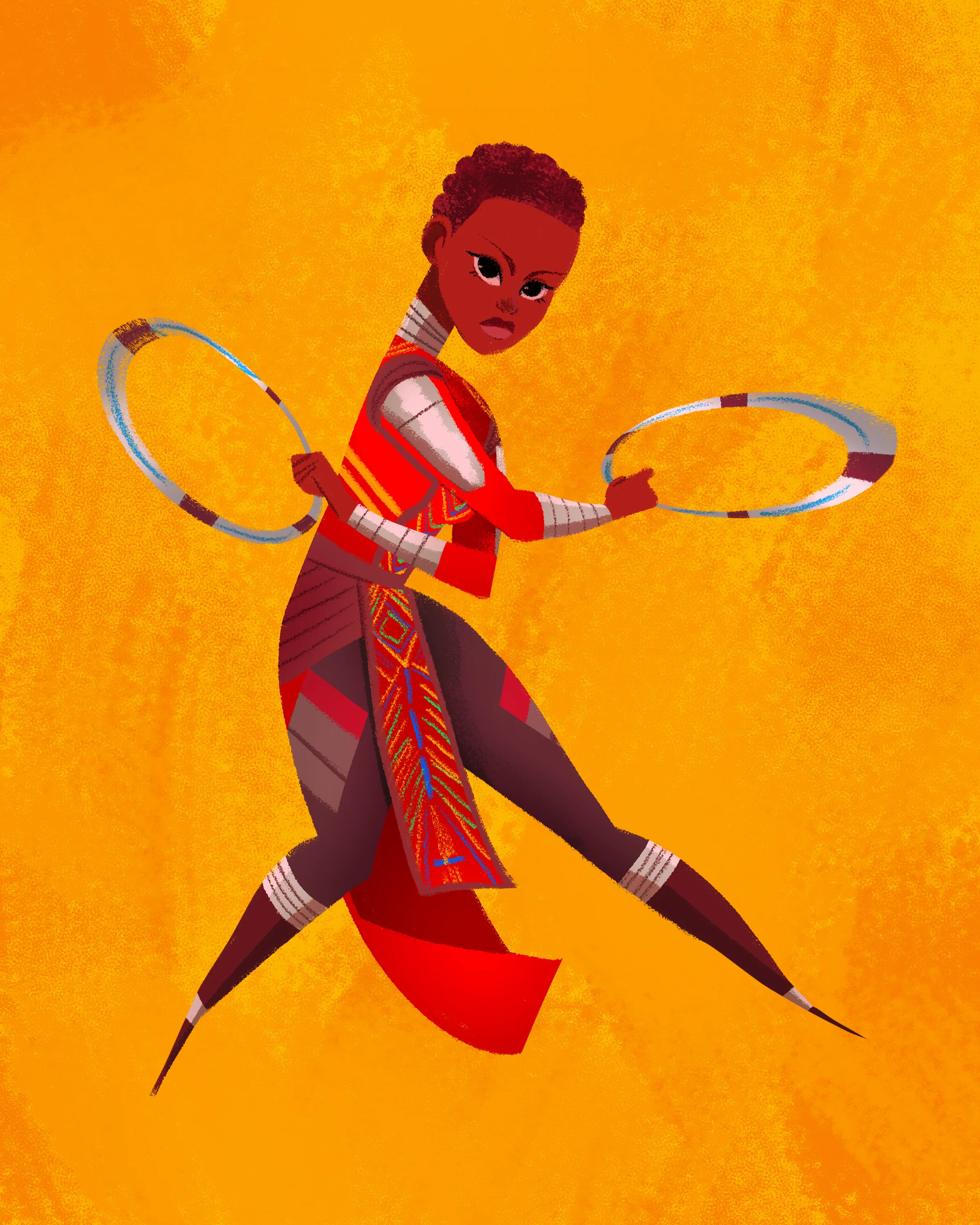 Nakia, Photoshop