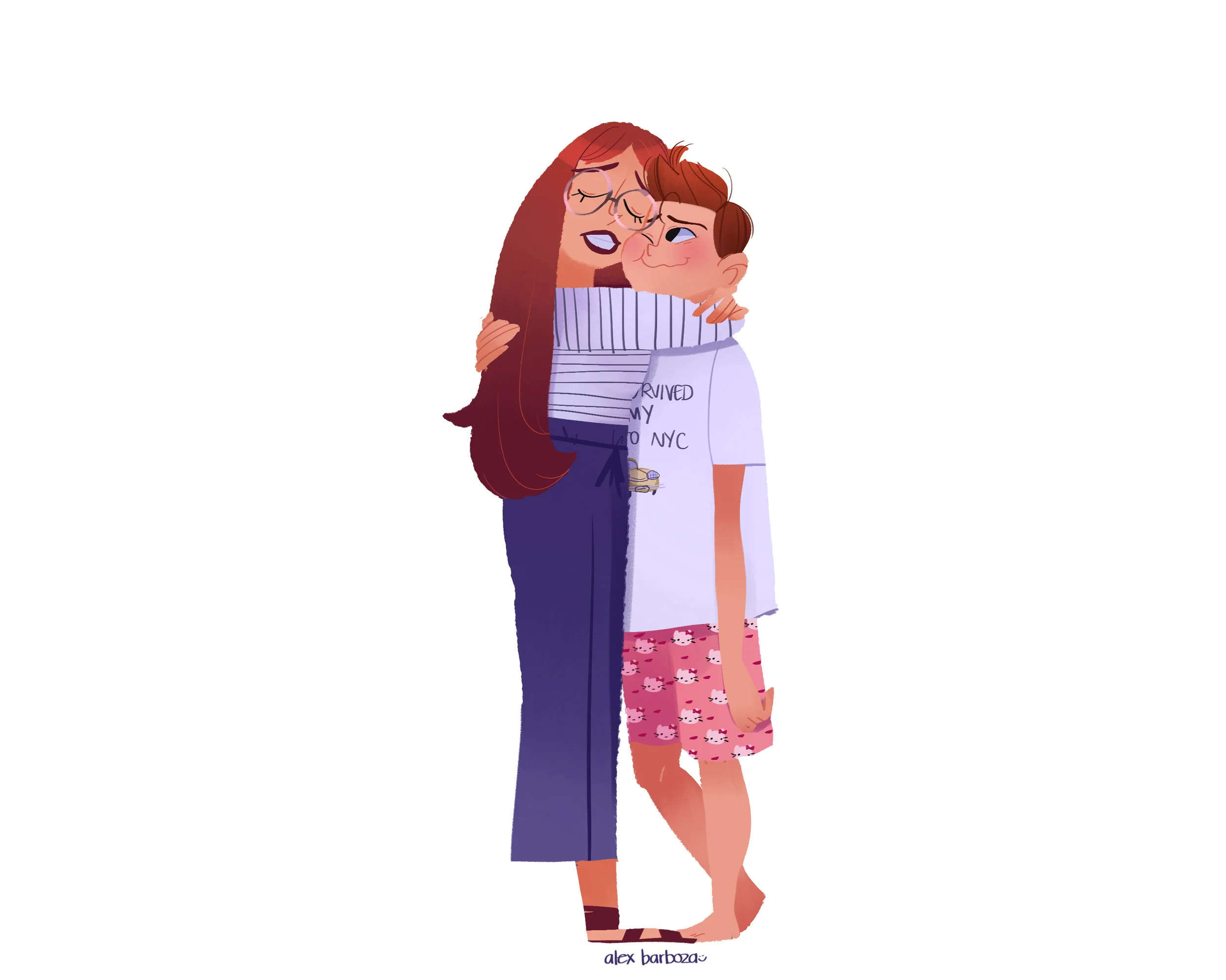 Aunt May & Peter, Photoshop