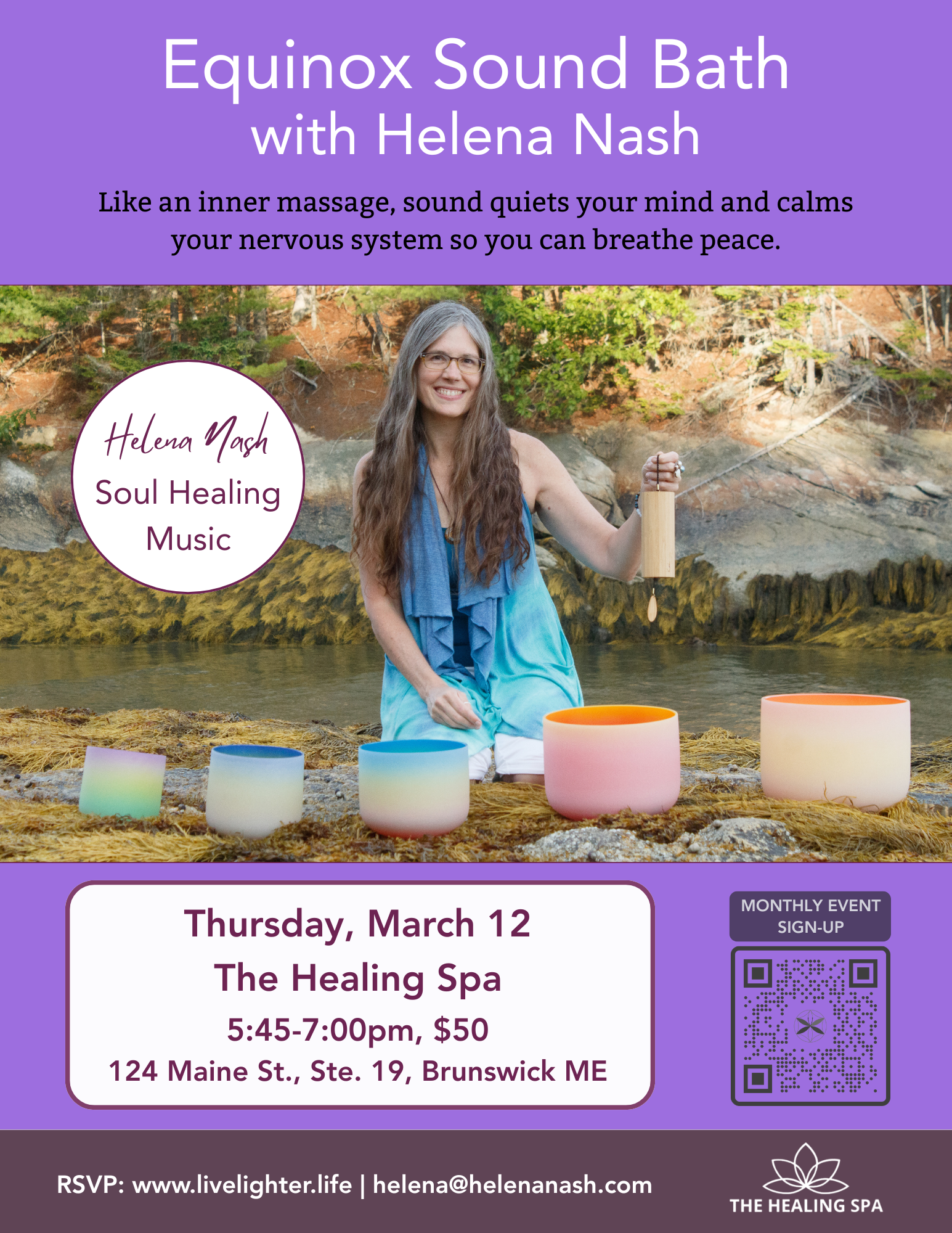 Equinox Sound Bath at The Healing Spa