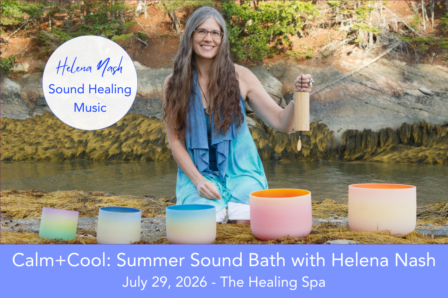 Calm+Cool: Summer Sound Bath at The Healing Spa