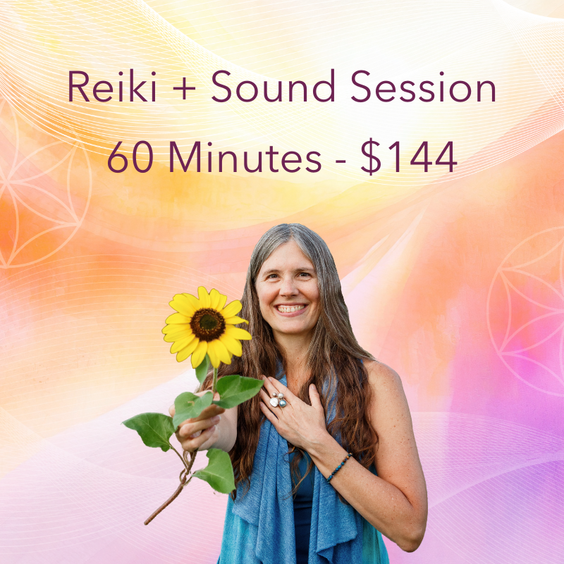 Reiki + Sound Session - 60 Minutes