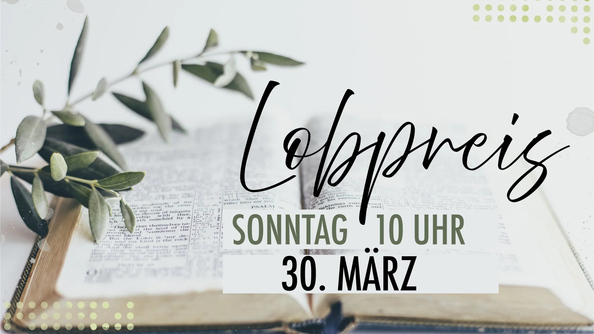 Songs of Praise: Good that we have each other & I am sure!