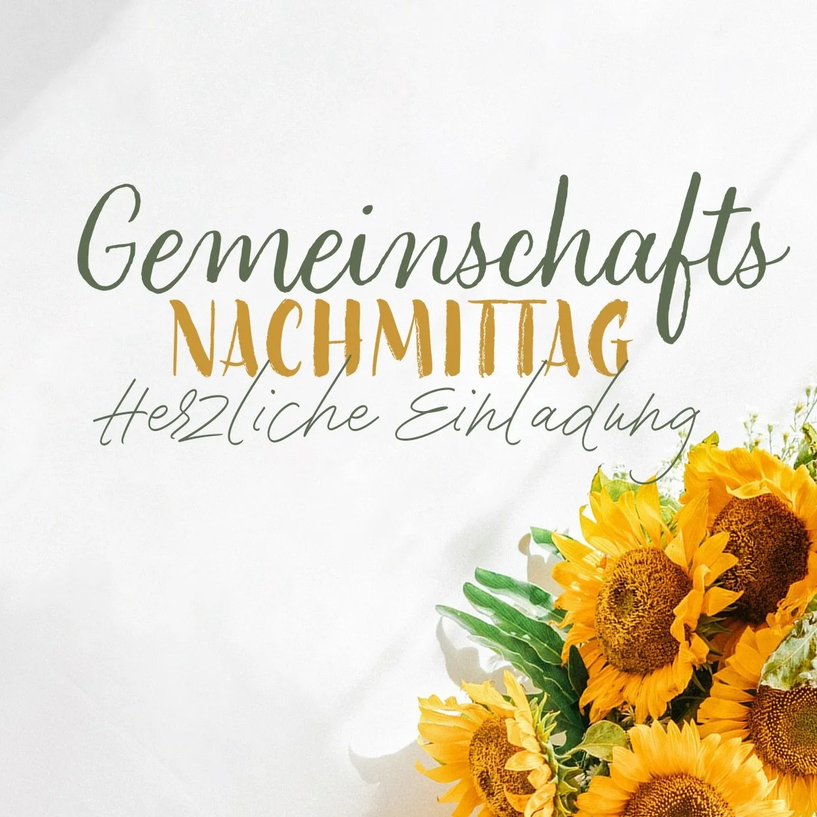 Gemeinschaftsnachmittag